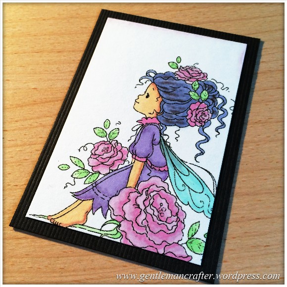 Artist Trading Card Daily 98 - Wee Fairy With Pro Markers 1