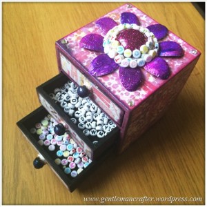 Decorating A Set Of MDF Drawers With Craftwork Cards Paper - 15 (1)