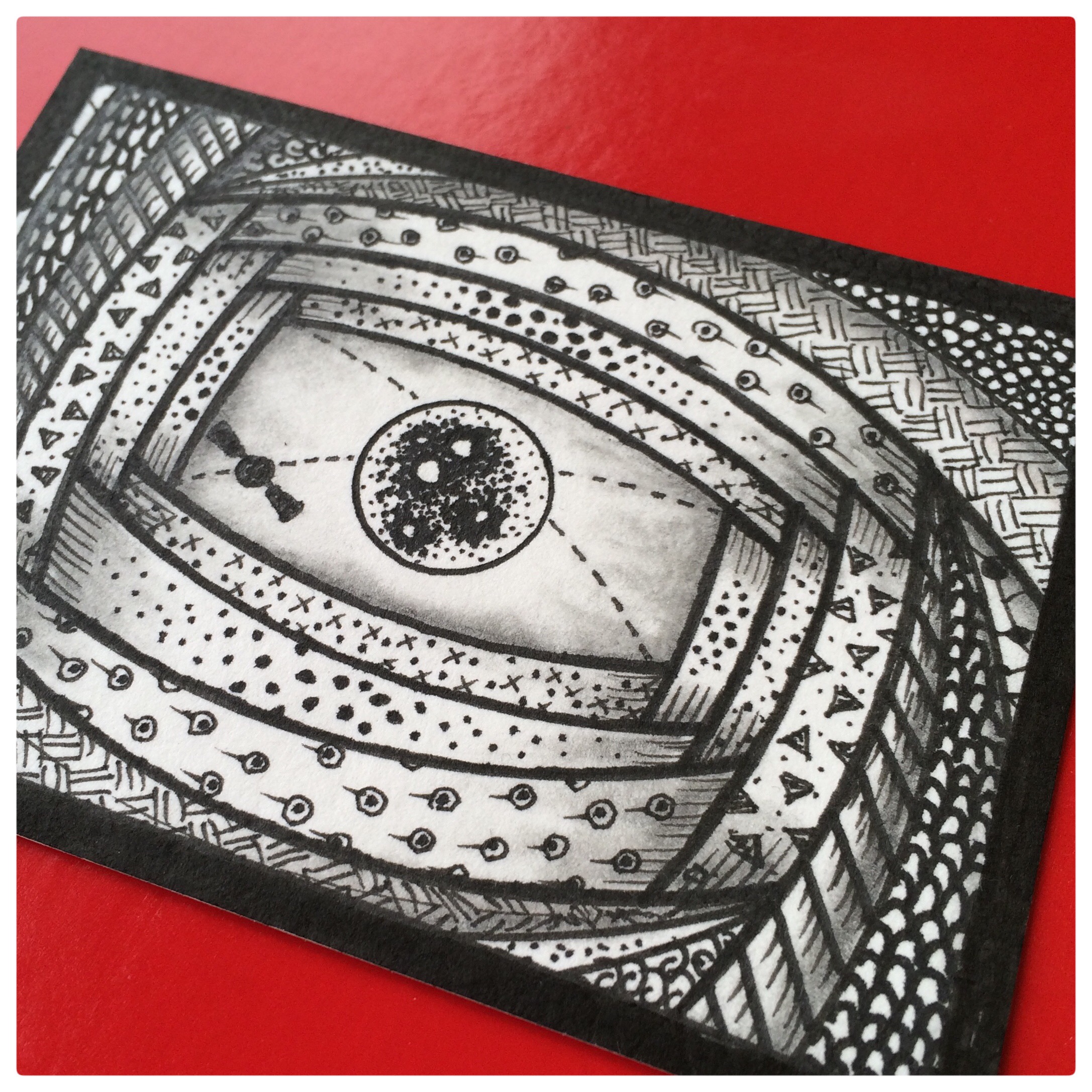 Zen Doodle Artist Trading Card Daily - 112.2