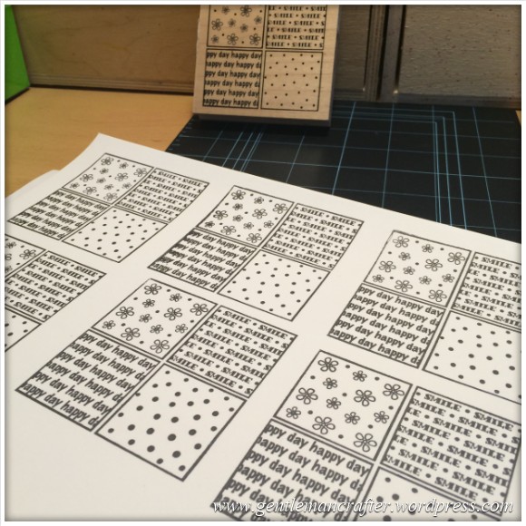 Monday Mash Up - Tea Bag Folded Stamping - 2