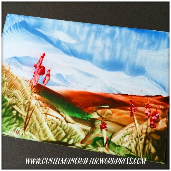 Encaustic Arts Experiments 1