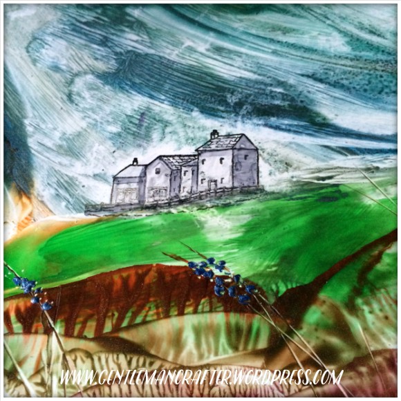 Encaustic Arts Experiments 6