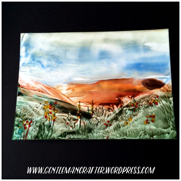 Encaustic Arts Experiments 7