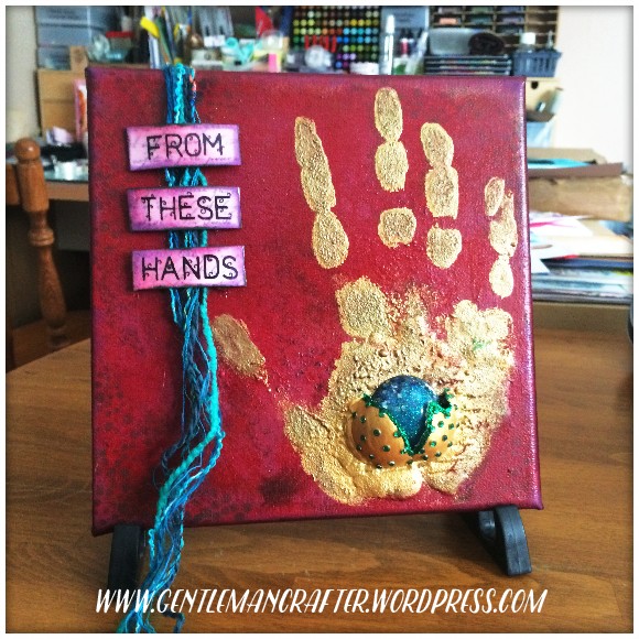 From These Hands Mixed Media Canvas - 1
