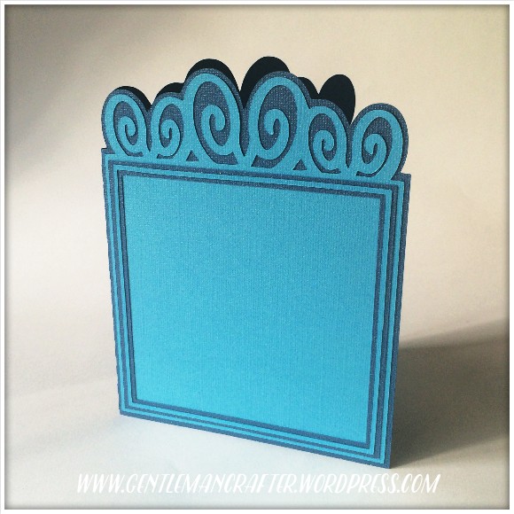 Fancy Flourish Header Card SVG Cutting File 1