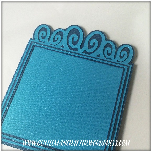 Fancy Flourish Header Card SVG Cutting File 2