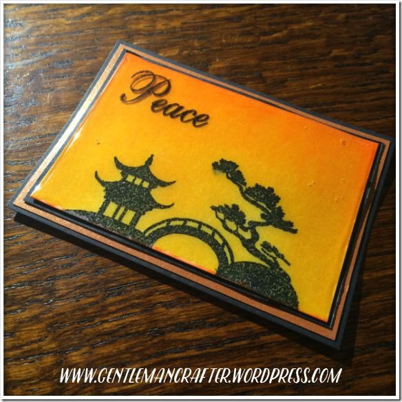 Artist Trading Card Daily 127 Oriental Stamp 2