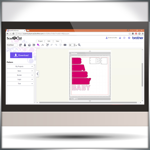 Making Word Book Panels In Scan N Cut Canvas - Blog Slide
