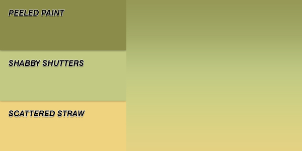 Distress Ink Linear Blend Swatch - Dry Leaves