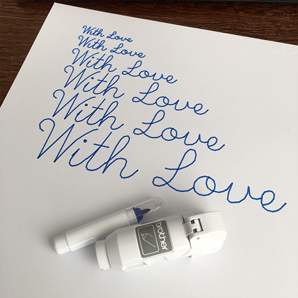 Single Line Font - Pen Test 3