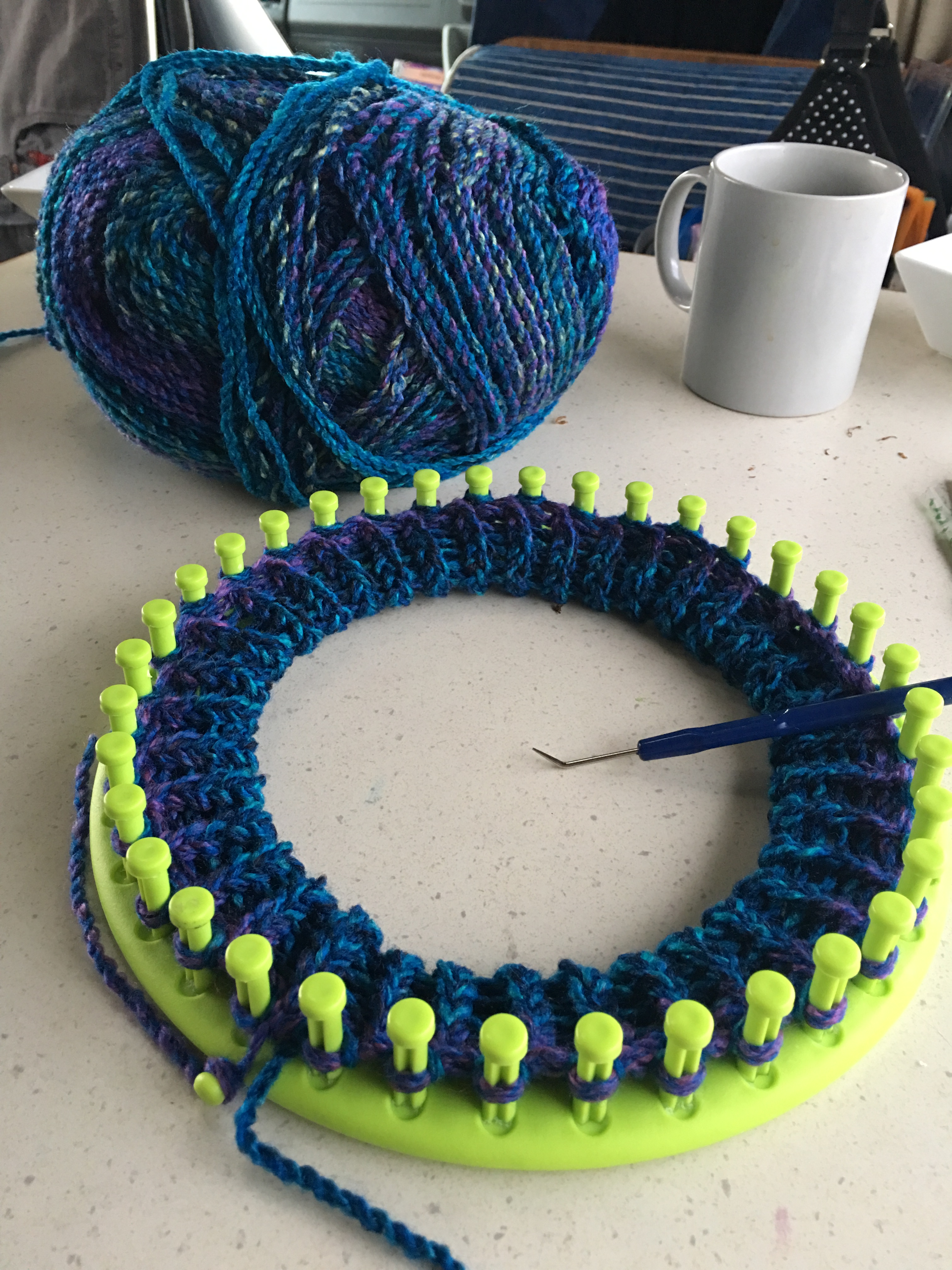 Knitting Loom Progress