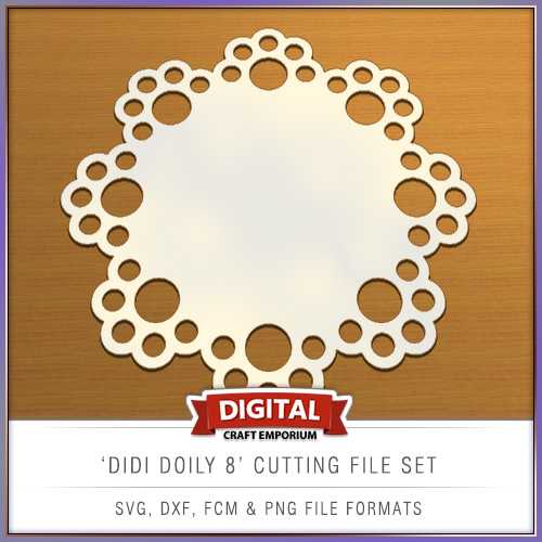 Didi Doily Designs Cutting File - SVG, FCM, DXF