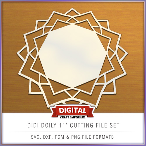 Didi Doily Designs Cutting File - SVG, FCM, DXF