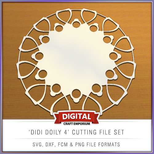 Didi Doily Designs Cutting File - SVG, FCM, DXF