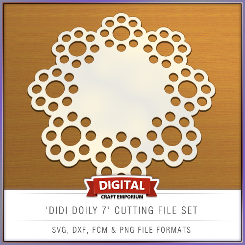 Didi Doily Designs Cutting File - SVG, FCM, DXF