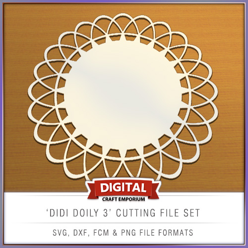 Didi Doily Designs Cutting File - SVG, FCM, DXF