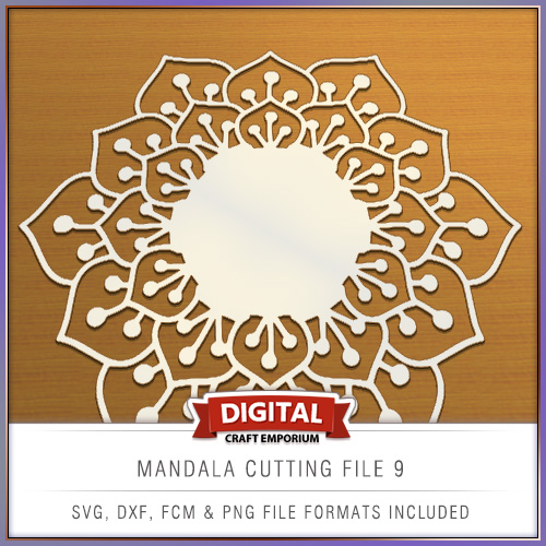 Mandala Cutting File 9
