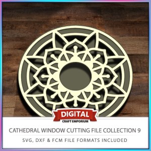 Cathedral Window Cutting File Collection FCM SVG DXF 9