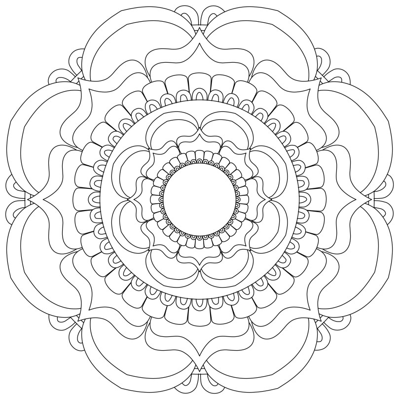 Mandala Monday Free Download To Colour In