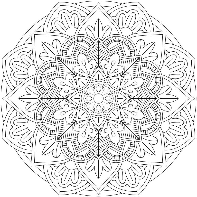 Mandala Monday Free Download To Colour In