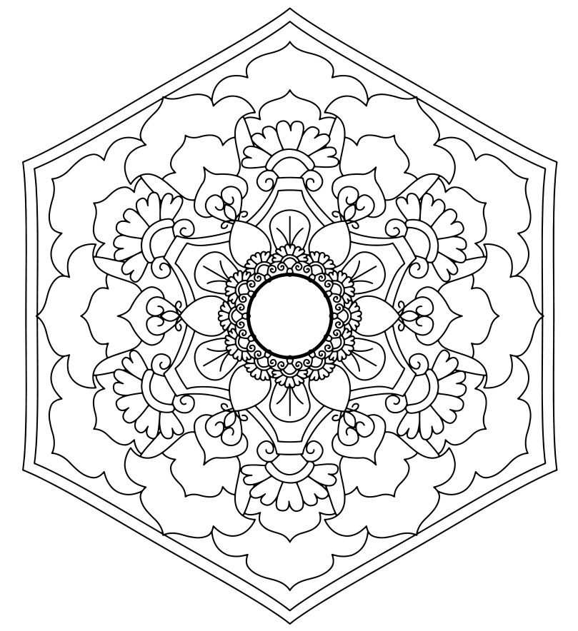 Mandala Monday 11 - Free Download To Colour In