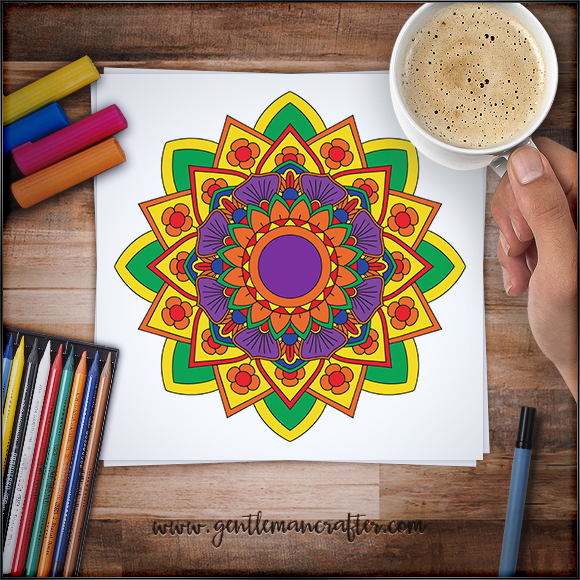 Mandala Monday Free Download To Colour In