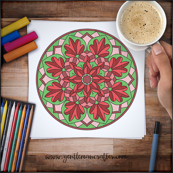 Mandala Monday Free Download To Colour In