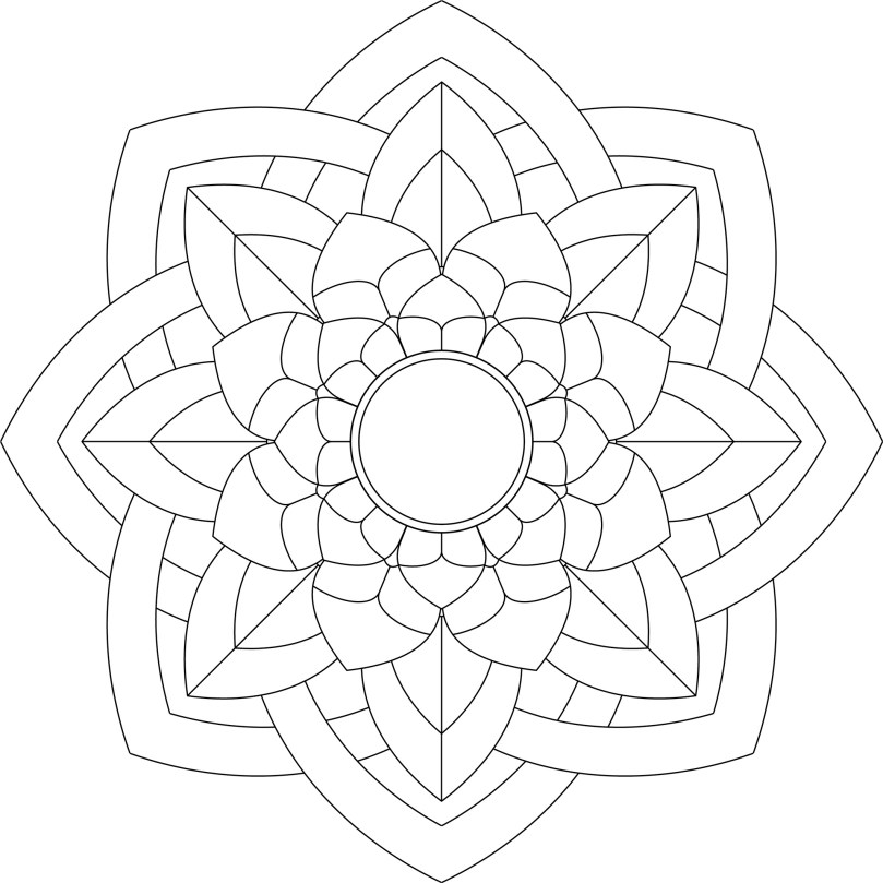 Mandala Monday Free Download To Colour In