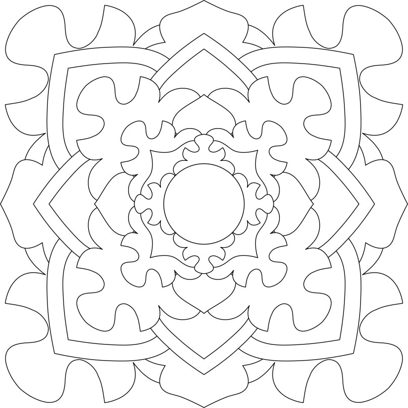 Mandala Monday 20 - Free Download To Colour In
