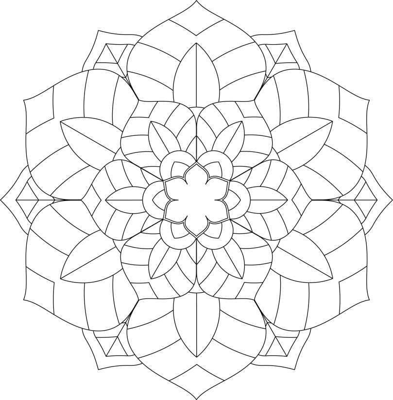 Mandala Monday 21 - Free Download To Colour In