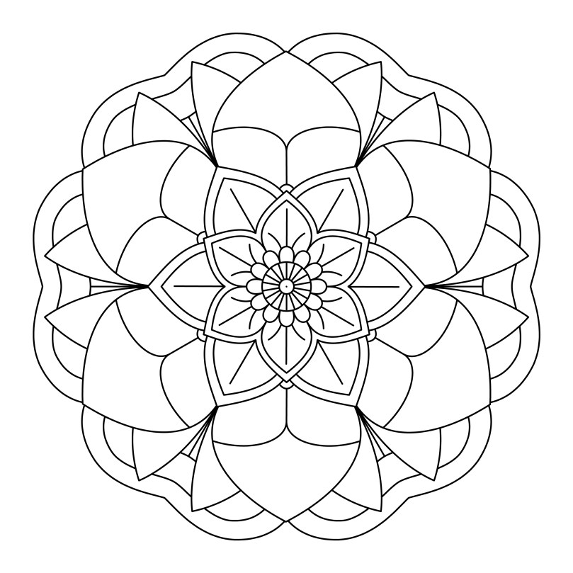 Mandala Monday 23 - Free Download To Colour In