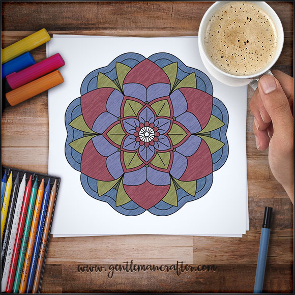 Mandala Monday 23 - Free Download To Colour In