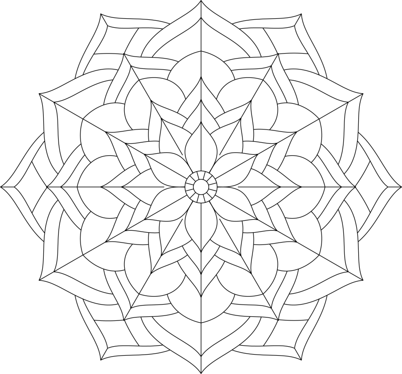 Mandala Monday 25 - Free Download To Colour In
