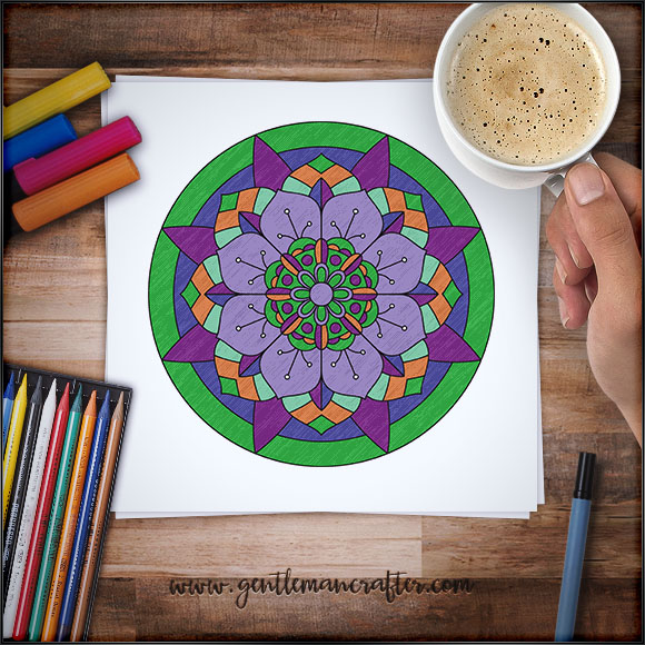 Mandala Monday 27 - Free Download To Colour In