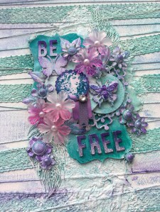 Be Free Mixed Media Canvas Creation (38)