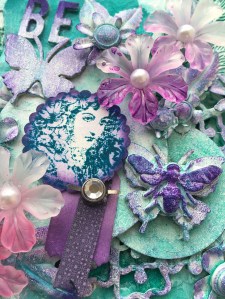 Be Free Mixed Media Canvas Creation (41)