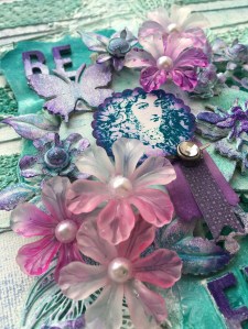 Be Free Mixed Media Canvas Creation (42)