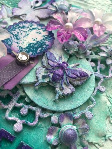 Be Free Mixed Media Canvas Creation (43)