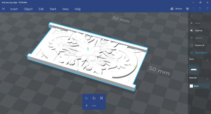 3d Printed Box Top Using CoLiDo 3d Printer (11)