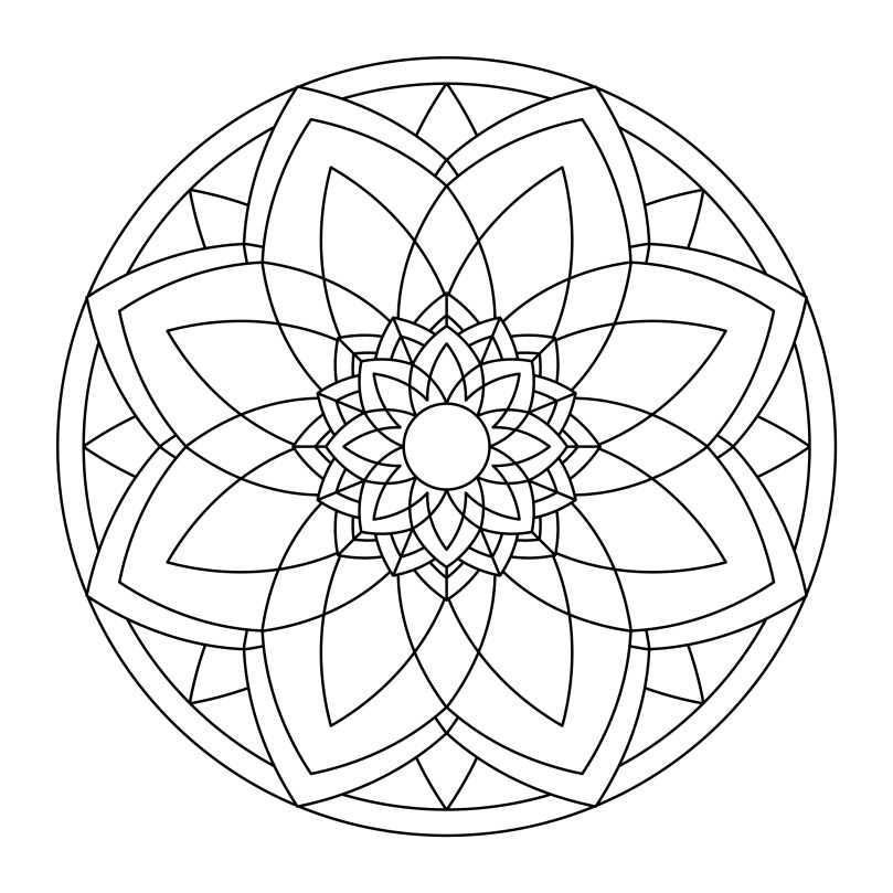 Mandala Monday 36 Free Colouring In Design To Colour In