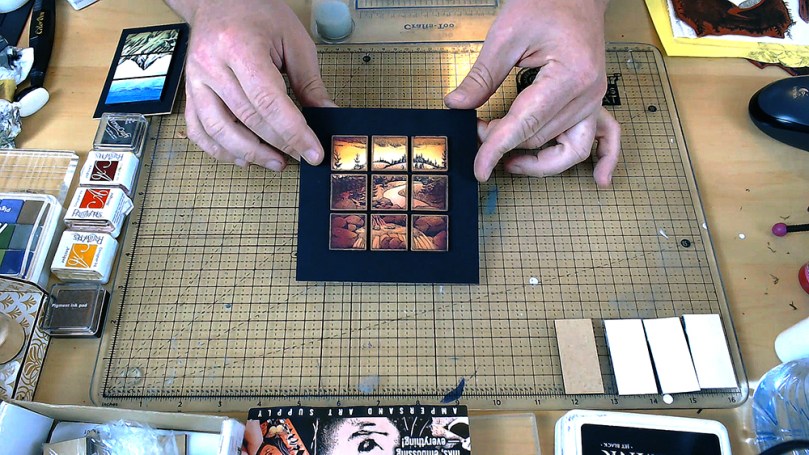 GCTV5 Stampscapes Tiled Window Scene with John Bloodworth - Gentleman Crafter