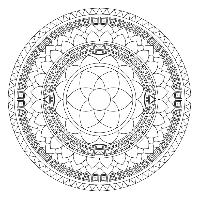 Mandala Monday 39 Free Download To Colour In