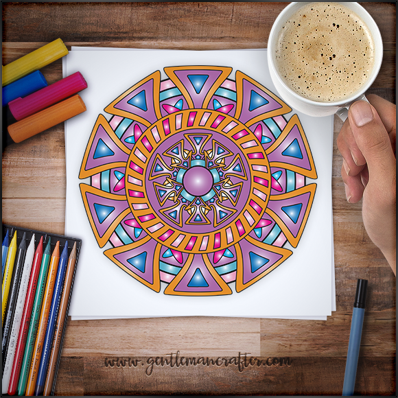 Mandala Monday 46 Free Download To Colour In