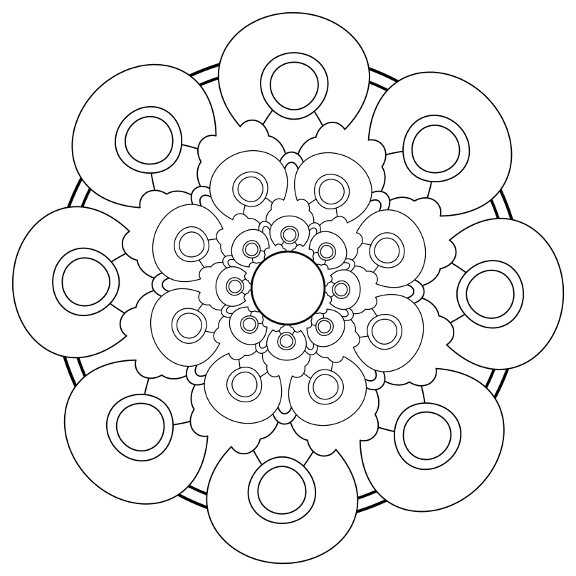 Mandala Monday 47 Free Download To Colour In