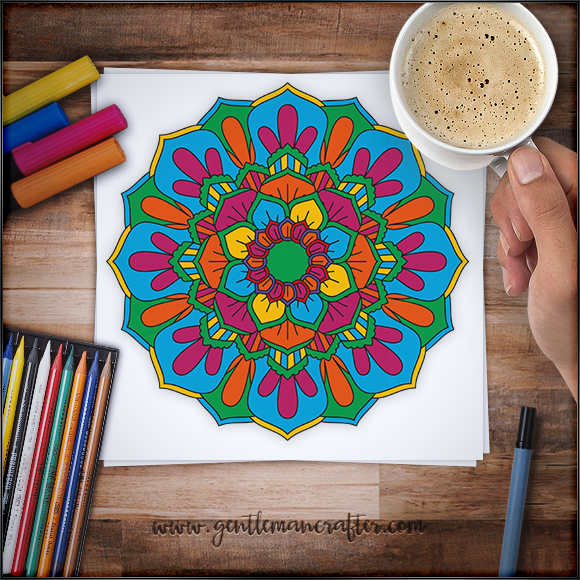 Mandala Monday 52 Free Download To Colour In