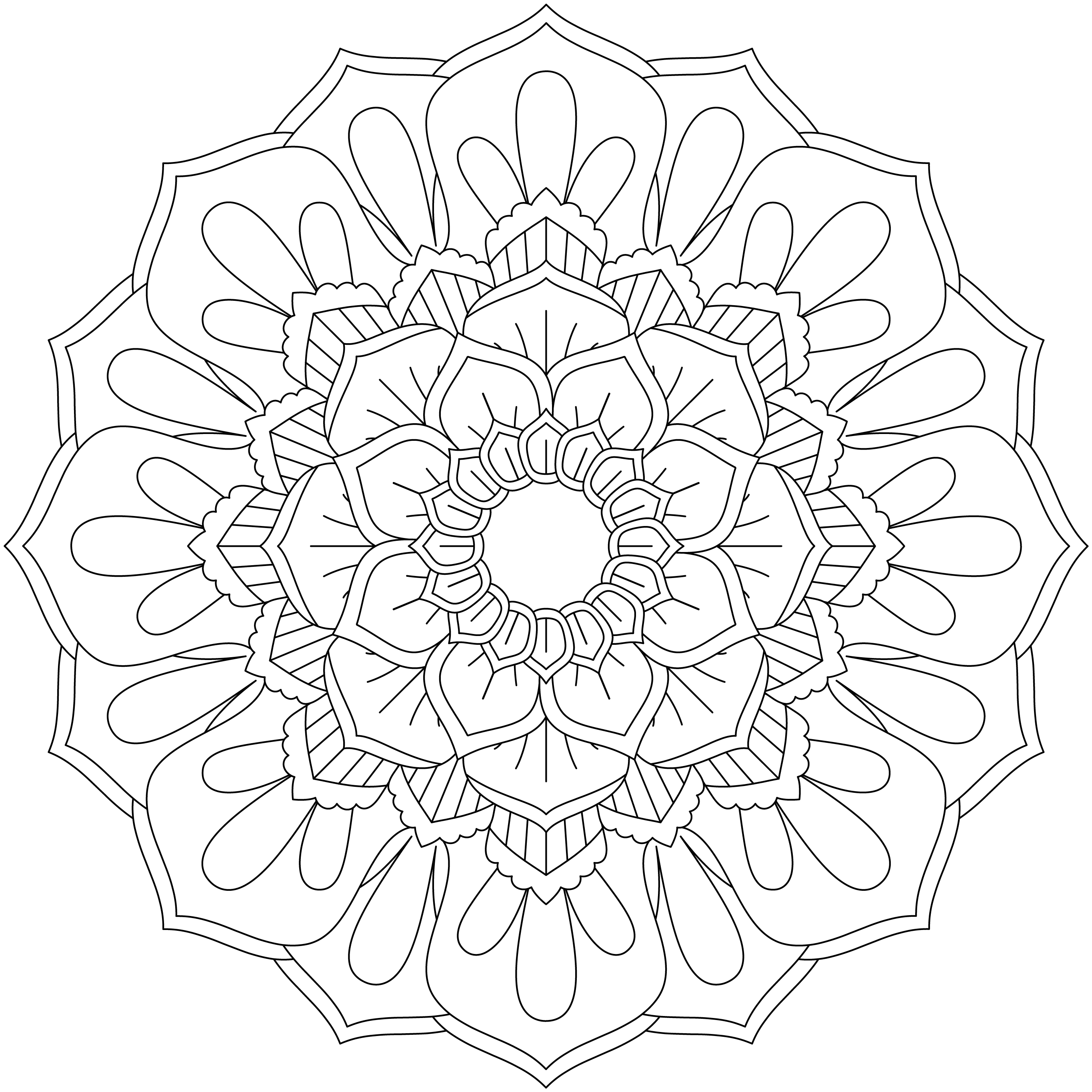 Mandala Monday 52 – Free Download To Colour In – GENTLEMAN CRAFTER