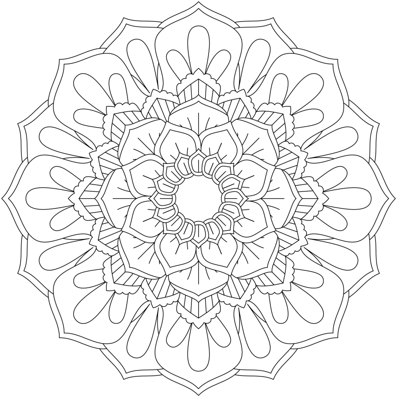 Mandala Monday 52 Free Download To Colour In