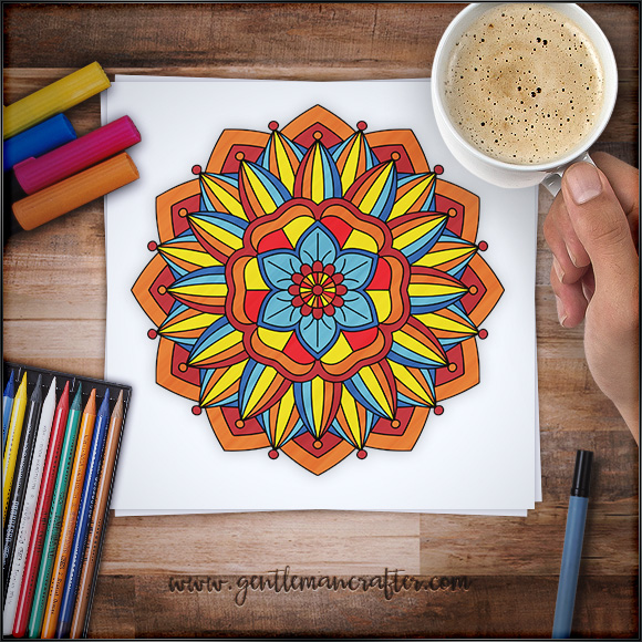 Mandala Monday 53 Free Printable Download To Colour In
