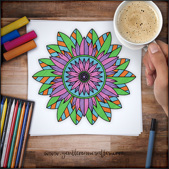 Mandala Monday 63 Free Design To Download And Colour In