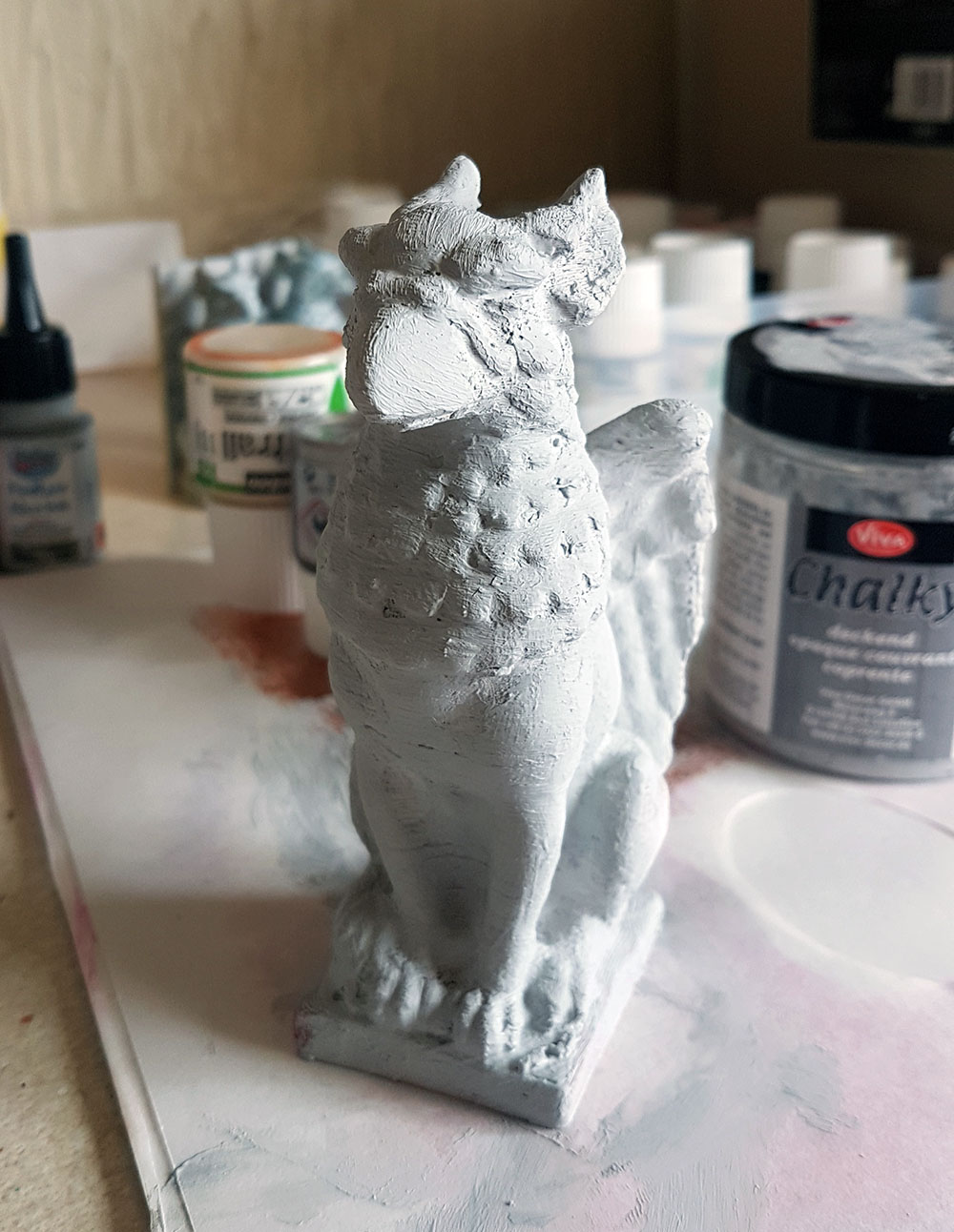 Griffin Sculpture 3D Print by John Bloodworth Gentleman Crafter (2)